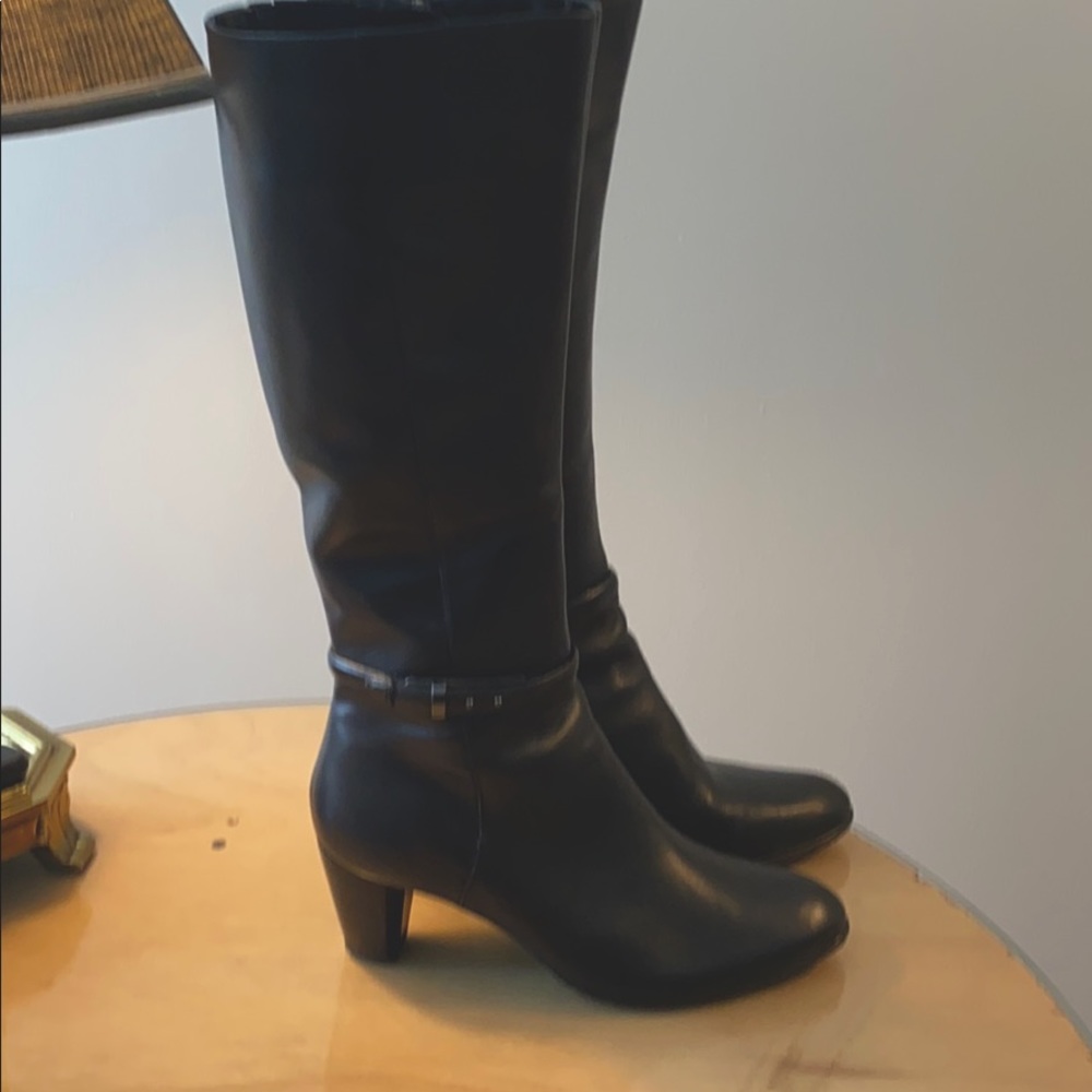 Ara tall leather heel boot